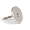 Kraftig disk magnet med monteringshull Ø 30 mm
