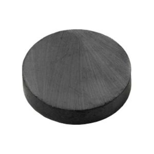 Ferrittmagnet 45 x 9 mm rund – ferrit uten belegg