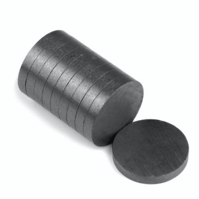 Ferrit magnet Ø 25 x 3 mm