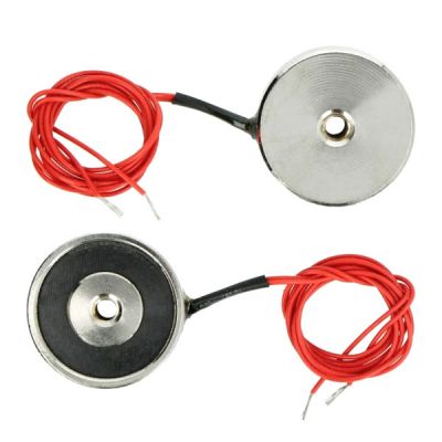 Elektromagnet 12V 5kg, innvendig gjenget