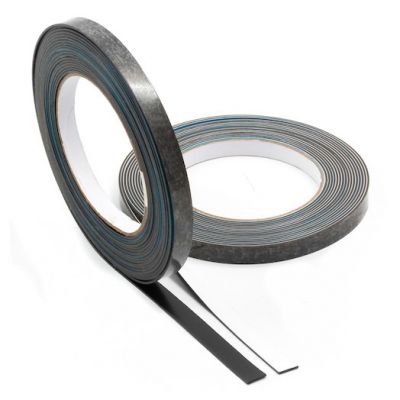 Selvklebende jerntape 10 mm, 5m - overflate for magneter