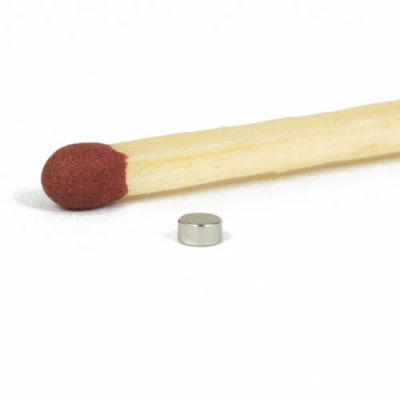 Diskmagnet Ø 2 x 1 mm, Neodym N52