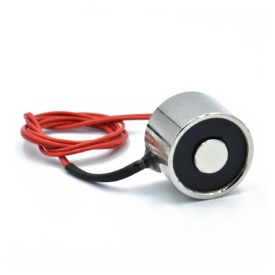 Elektromagnet 12V, holdekraft 2 kg