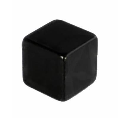 Svart magnet, kube 5 x 5 x 5 mm