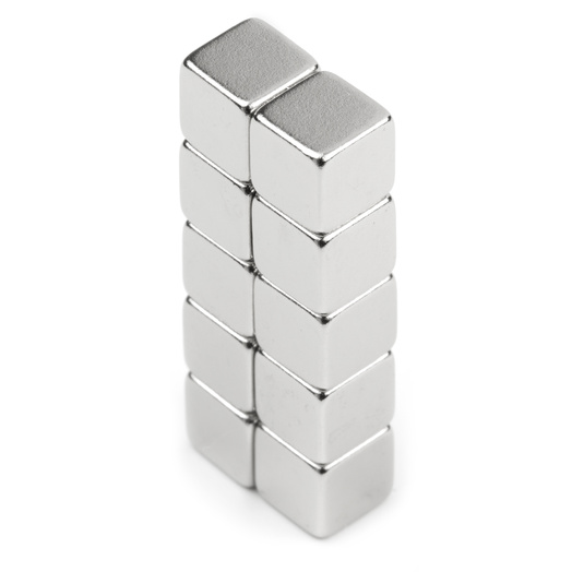Kube magnet 6 x 6 x 6 mm | Kjøp "cube" magnet av neodymium